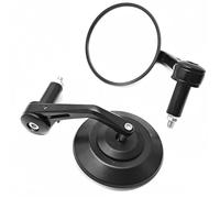 BKQCVY Rearview Round Mirrors For GSX8S GSXS 150 750 1000 GW250 SV650 K&atana Bking BURGMAN Motorcycle Side Mirror Handle Bar End