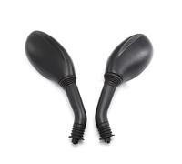 BKQCVY Universal 8mm Motorcycle Rearview Mirrors Black Scooter Side Mirrors For BWS Bws 100 125 Aerox 50 155 Jog Mio Vino
