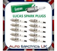 BKR5E-11 6953 SPARK PLUGS LSP001 X 10 LUCAS FOR HONDA CIVIC MAZDA 2 3 MX-5 MX5