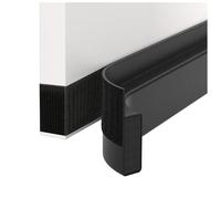 BKSAI Door Draft Excluder Strip, No-Adhesive Door Sealing Strip, Draught Excluder for Room Front Garage Doors, Thickened EVA-Inserts, Cuttable 80-100cm, Save Energy, Drafts Bugs Noise Weather Blocker