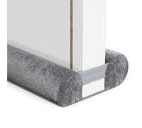 BKSAI Double Side Door Draught Excluder for Bottom of Door, No-Adhesive Door Draft Excluder, Under Door Gap Filler Blocker, Door Soundproofing, Keeps the Draft Noise Dust Insect Out