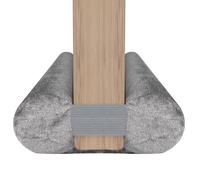 BKSAI Double Side Door Draught Excluder for Bottom of Door, No-Adhesive Door Draft Excluder, Under Door Gap Filler Blocker, Door Soundproofing, Keeps the Draft Noise Dust Insect Out