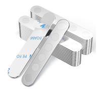 BKSAI Unbreakable Strong Magnet, Self-Adhesive Neodymium Bar Magnets, Powerful Permanent Rare Earth Sticky Magnets for School Office Home Kitchen DIY Tool Room Fixing Kit (24PCS N52)