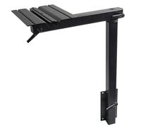 BKSXSOP Removable 360° Swivel Table Leg System, Black Detachable Base Mount Campervan Stand for T5 T6, Caravan Motorhome RV Boat (Black)