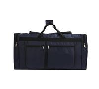 BKUANE 80L Travel Bag Foldable Large Capacity Waterproof Business Sports Handbag Wear-Resistant Portable Multifunction Duffel Bags(Deep Blue)