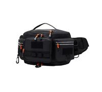 BKUANE Camping Waist Bag Chest Travel BackpPouch for Men Cycling Hiking Outdoor Sport Crossbody Molle Tactical Belt Fishing Fanny Pack(Black)
