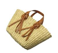 BKUANE Large Capacity Tote Designer Wicker Woven Women Handbags Summer Beach Bali Straw Bag Lady Travel Big Basket Purse