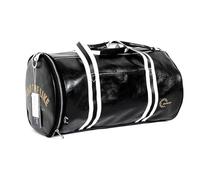 BKUANE Sport Gym Bag for Women Men Shoulder Bags with Shoes Storage Pocket Fitness Training Waterproof Leather Travel Bag Handbag Daily(Black)
