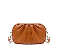 BKUANE Women Genuine Leather Cloud Bag Multifunctional Large Capacity Shoulder Bags Portable Cowhide Crossbody Bags Women Luxury Bag(Brown)