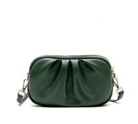 BKUANE Women Genuine Leather Cloud Bag Multifunctional Large Capacity Shoulder Bags Portable Cowhide Crossbody Bags Women Luxury Bag(Green)