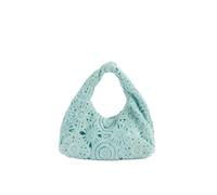 BKUANE Women Straw Messenger Bag Hollow Out Woven Fashion Shoulder Bag Beach Designer Crossbody Travel Bag