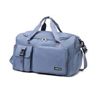 BKUANE Women Travel Duffle Bag Travel Backpack Mulit-Functional Outdoor Sports Gym Fitness Weekender Handbag Overnight Carry on Men Bag(Blue)