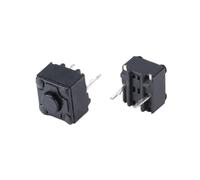 BKYUKJVU 10Pcs Mouse Square Switch Button 6 * 6 * 6mm 6x6x6.0mm Tact Switch Keys Buttons Switch Middle 2PIN DIP Waterproof Momentary