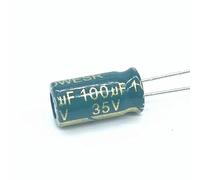 BKYUKJVU 20pcs/lot Low ESR/Impedance high frequency 35v 100UF aluminum electrolytic capacitor size 6 * 12