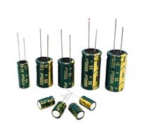 BKYUKJVU High Frequency Low Aluminum Capacitor 25V2200UF 10Pcs