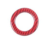 BKZHUICZ Car Roof Microphone Frame Sticker Interior Compatible for Hummer H3 2005-2009 Accessories(Red)