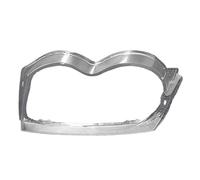 BKZHUICZ Headlight Cover Compatible for Jeep Grand Cherokee 2005 2006 2007 2008 2009 2010 Headlamp Lens Lampshades Shell Replace The Glass