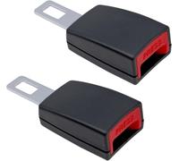 BKZYWSHS 2Pack Car Seat Buckle Holder, Universal Car Seat Belt Extender, Automobile Seatbelt Covers, Car Seat Belt Clips Adjuster, Vehicle Seat Belt Buckle Extension for Most Vehicle Seatbelt