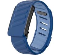 BKZYWSHS Comfortable and Durable Silicone Wristband Compatible with WHOOP 4.0, Soft Silicone Sport Band for Men Women with U Connector, light blue