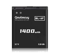 BL-6F Battery, 1400 mAh Li-Ion Replacement Battery for Nokia N78, N79, N95 8GB Battery