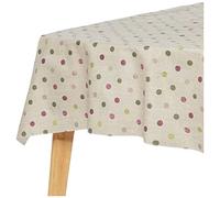 BL BELUM | Resin Tablecloth 100% Organic Cotton XL Size 180x180cm | Rectangular Tablecloth for Casual Meal | Stain Resistant, Waterproof, Made in Spain