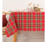BL BELUM | Tablecloth Christmas Stain Resistant Cabal 01 Size 155 x 155 cm Extra Soft Touch - Tablecloth Christmas Feel Fabric Stain Resistant Fabric 70% Cotton 30% Polyester 100% Made in Spain