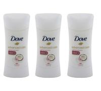 BL Dove Deodorant 2.6oz Adv Care Anti-Perspirant Coconut X 3 Counts