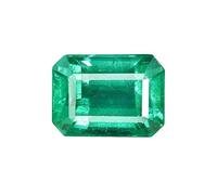BL Fedput 11.25 ratti panna stone columbia emerald gemstone original lab certified panna original certified for Unisex (GS81, natural emerald gemstone, emerald, Natural Emerald