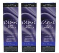 BL Loreal Excel Creme Color #6.3 Light Golden Brown 1.74 oz - THREE PACK