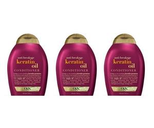 BL Ogx Conditioner Keratin Oil 13 oz - THREE PACK