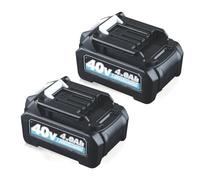 BL4040/BL4050 4.0Ah/4000mAh LithiumIon Battery Replacement for Makita 40V battery BL4050 BL4040 BL4025 BL4020 BL4080F, Compatible with Makita 40V cordless power tools 2Pack.