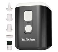 Blablablalu Mini Air Pump, Portable Electric Air Pump for Inflatable with 3 Light Modes, Type-C Rechargeable Quick Inflation and Deflation, Suitable for Pool Floats, Vacuum Storage Bags