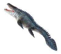 Blablablalu Mosasaurus Toy Artificial Realistic Mosasaurus with Movable Mouth & Sharp Teeth 13x5x2 Plastic Dinosaur Figurines, Educational Prehistoric Dinosaur Toys, Gifts for Kids