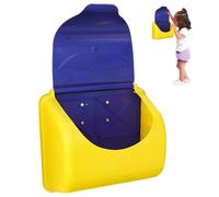 Blablablalu Toy Mailbox, 10x9x5.5in PP Mini Mailbox Educational Toy Multi-purpose Outdoor Playhouse Accessories for Preschoolers and Kids Ages 4+