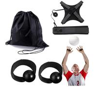 Blablablalu Volleyball Training Equipment Set, Solo Practice Volleyball Training, Includes Setter, Serve Trainer Practice Serving, Setting & Spiking Equipment