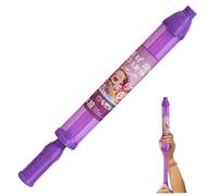 Blablablalu Water Guns for Kids, Firework Squirter Water Gun, Night Glow Plastic Watering Squirter Toy for Outdoor Pool Beach Outdoor Fighting Play Toys, Purple