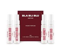 BLABLIBLU IGNITION Travel Pocket Parfum Oud Trial Set for Men & Woman|4x7ml|Long-Lasting Parfum Fragrances - better than EDP, EDT & EDC|Perfume For Man & Woman