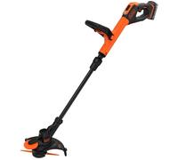 BLACKీ訑 BCSTR918D1-GB Cordless Grass Trimmer - Black & Orange, Orange
