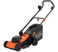 Black+Decker BEMWP340-GB 34cm Corded Rotary Lawnmower -1400W