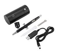 Black 0 . 3mm micro air compressor 7CC spray gun spray painting set (bundled with JY13721)