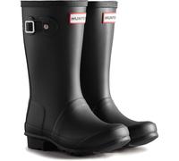 (Black, 1 (Adults')) Hunter Junior Originals Boot Rubber Kid's Black Wellington Boots