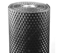 Gardeners Dream Gardenersdream Black 1M X 1M Rattan Privacy Screening Fence Border Guard Protection