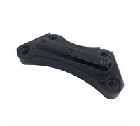 Black 1" Handlebar Handle Bar Riser Top Clamp Cover For Harley Touring Road Glide King FLHT FLHX FLHR 1993-2014