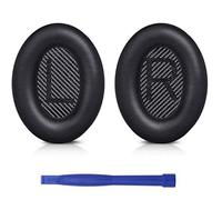 (Black) 1 Pair Professional Replacement Ear Pads Cushions, Earpads Compatible With Bose Quietcomfort 35 (bose Qc35) And Quiet Comfort 35 Ii (bose Qc35 Ii) Ove
