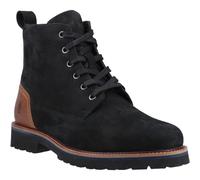 (Black, 10 (Adults')) Hush Puppies Maguire Nubuck Men's Black Ankle Boots