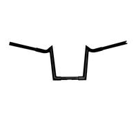 Black 10" Rise ape Hanger Straight rod with sharp Angle Handlebar Fit for Harley Toutring Softail Sportster Dyna Touring Road King