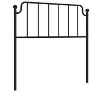 Metal Headboard Bedroom Home Decor Bed Header Guest Room Bed Headboard vidaXL