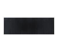 vidaXL Bamboo Area Rug - Rectangular, Black, 100x300 cm for Living Room/Bedroom, Non-Slip, Easy-Clean, Durable Natural Bamboo Floor Cover