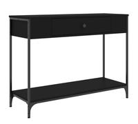 (black, 100 x 34.5 x 75 cm) vidaXL Console Table Side End Table Hallway Stand Sofa Table Engineered Wood