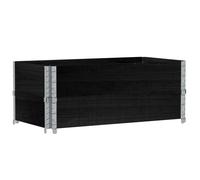 Pallet Collars Garden Raised Bed Vegetable Planter Box Solid Wood Pine vidaXL